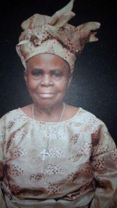 Late madam Comfort Adejuyigbe