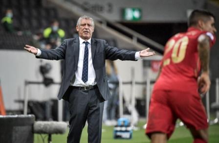 Portugals headcoach Fernando Santos