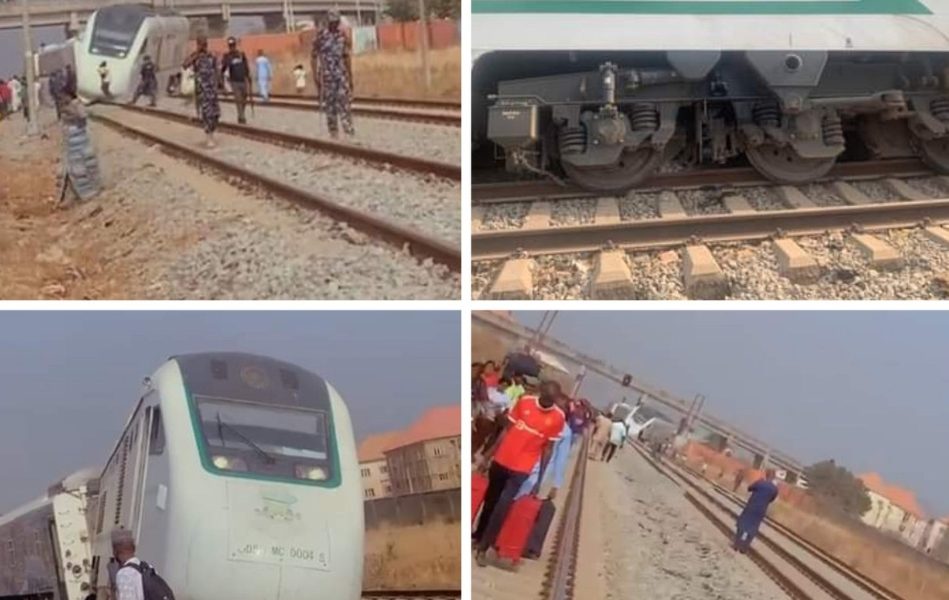 See Photos Of Derailed Kaduna Train
