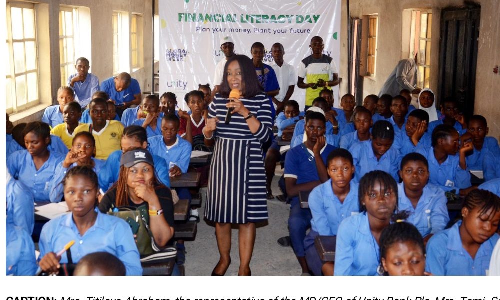 Global Money Week Unity Bank Holds Financial Literacy Training For