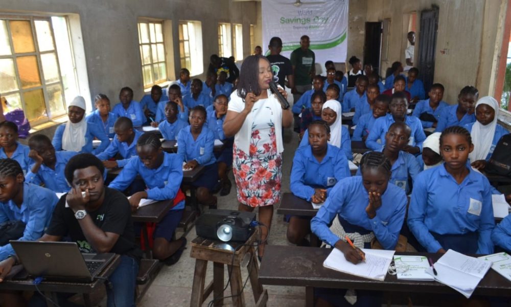 Unity Bank MD Tasks Students on World Savings Day Training